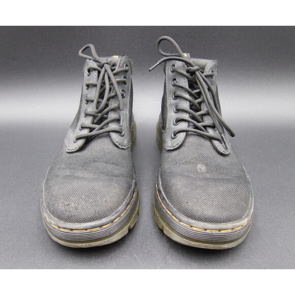 Dr. Martens Boots Mens 5 Bonny Chukka Black Ankle Rubber Soles Lace Up - Picture 2 of 9